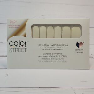 Color Street Clear As Day nail strips NWT